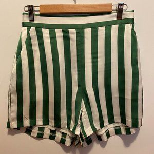 Juicy Couture | Awning Stripe Soft Satin Shorts